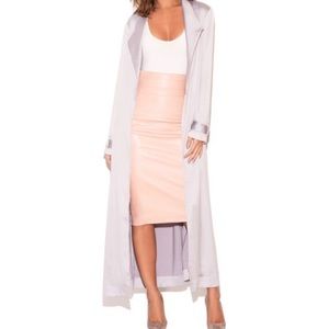 XS Grey House of CB Duster Coat